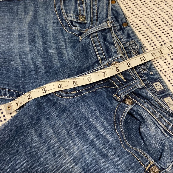 Miss Me Jeans - Size 27 x 26” - Tag says boot - these were hemmed Preloved - Picture 10 of 10